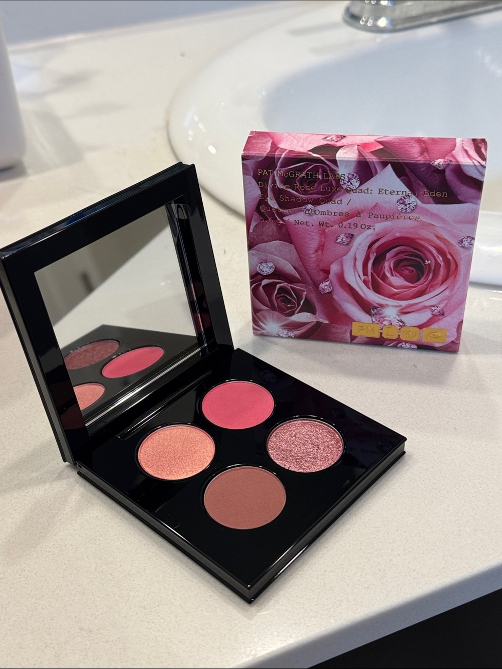 Pat McGrath Labs Divine Rose Luxe Quad Eternal Ede - Eyeshadow Pink & Rose Gold